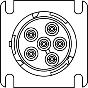 Kabelstecker 6pol