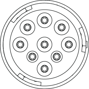 Kabelstecker 9pol