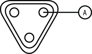 Male Termination Connector 3pol, 120 Ohm Resistor, J1939