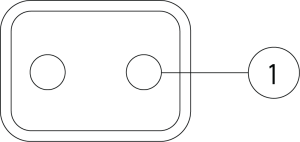 Female Cable Connector 2pol