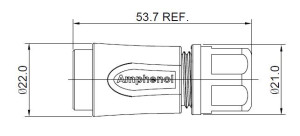 Endhülse; gerade; Größe 10; 4-8,8mm; IP69K