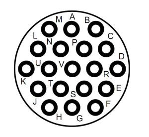 Kabelstecker; Größe 14; 19 Pol; 6-14mm; IP69K