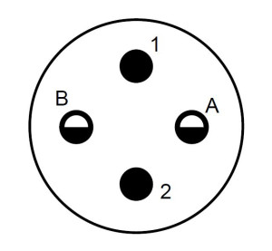 Kupplungsstecker; Größe 14; 2+2 Pol; 6-14mm; IP69K
