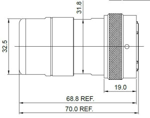 Kabelstecker; Größe 20; 3 Pol; 10-16mm²; Crimpen; 13,5-14mm; IP67