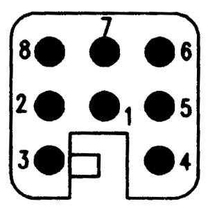 C146D; Buchseneinsatz 8-polig; Crimp