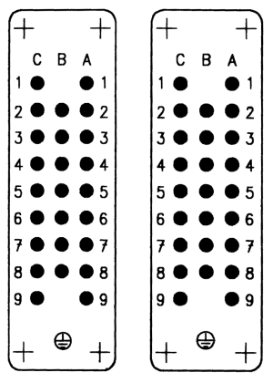 C146D; Stifteinsatz 50-polig; Crimp