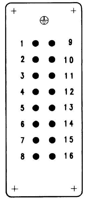 C146E; Socket Insert 16 Pole; Screw