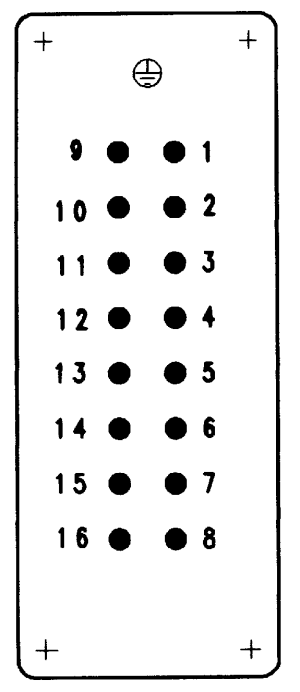 C146E; Stifteinsatz 16-polig; Crimp