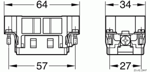 C146E; Stifteinsatz 18-polig; Crimp