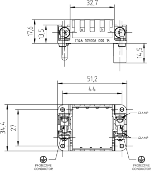 C146F Female Module