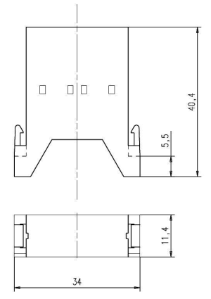 C146M; Buchsenmodul 0-polig; Crimp