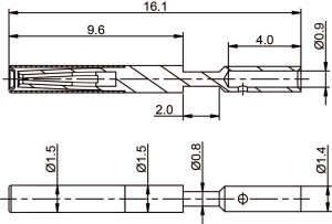 socket contact machined for 0,08-0,34mm² Others